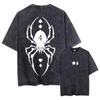 Japanese Anime Hunter X Hunter Printed Washed T-shirt 100% Polyester Fashion Comfortable Breathable Simple Harajuku Style In Summer
