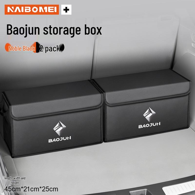 Compatible Car Trunk Organizer for Baojun 560, 730, 510, 310, KiWi, RC3.