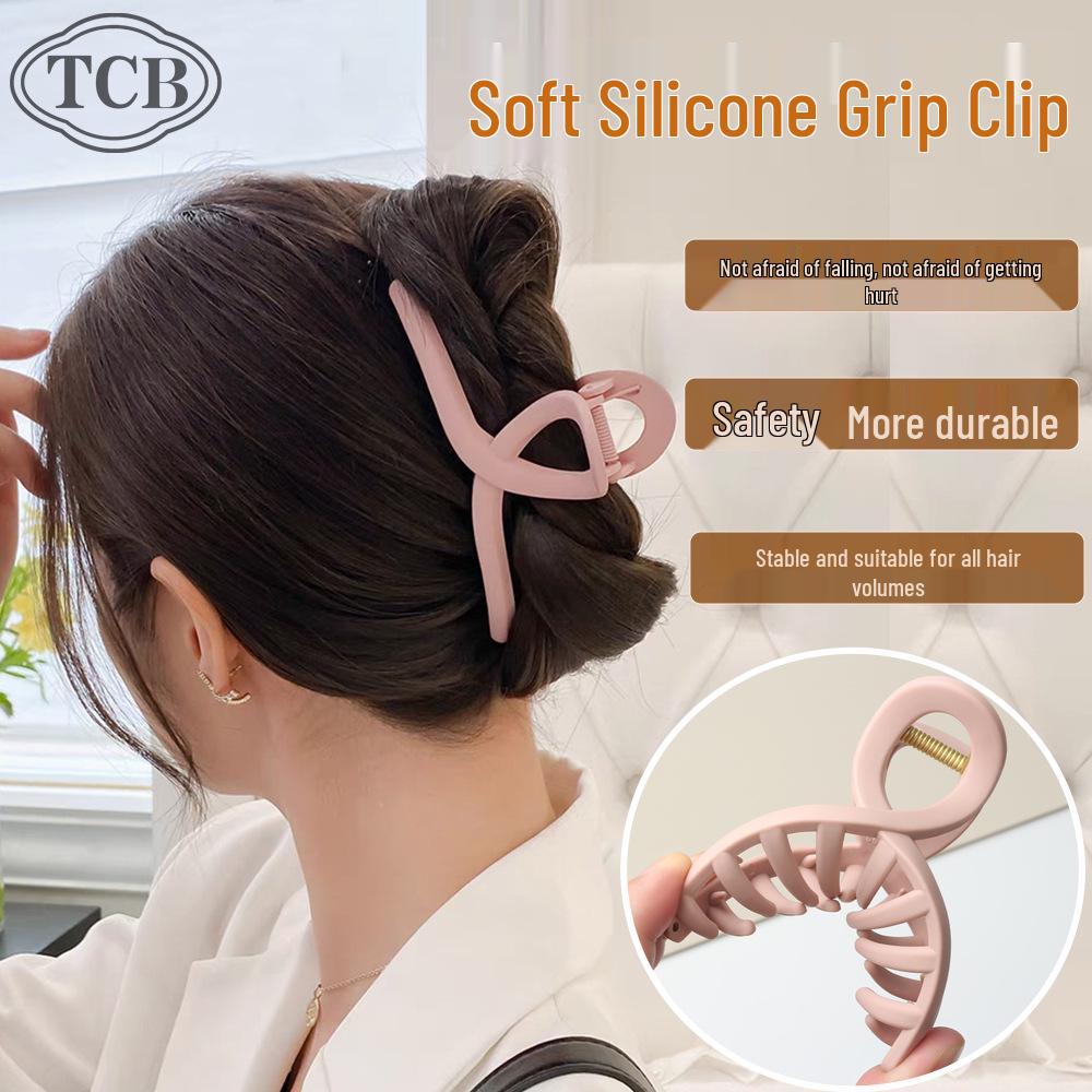 2025 High-End Silicone Shark Hair Clip - Soft, Safe, Drop-Proof, Durable Hairpin Accessory