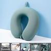 Portable Ice Silk U-Shaped Travel Neck Pillow Set
