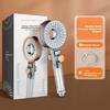 Handheld double-sided unique shower head bathroom 3 kinds of spray water-saving filter round rainfall adjustable nozzle shower