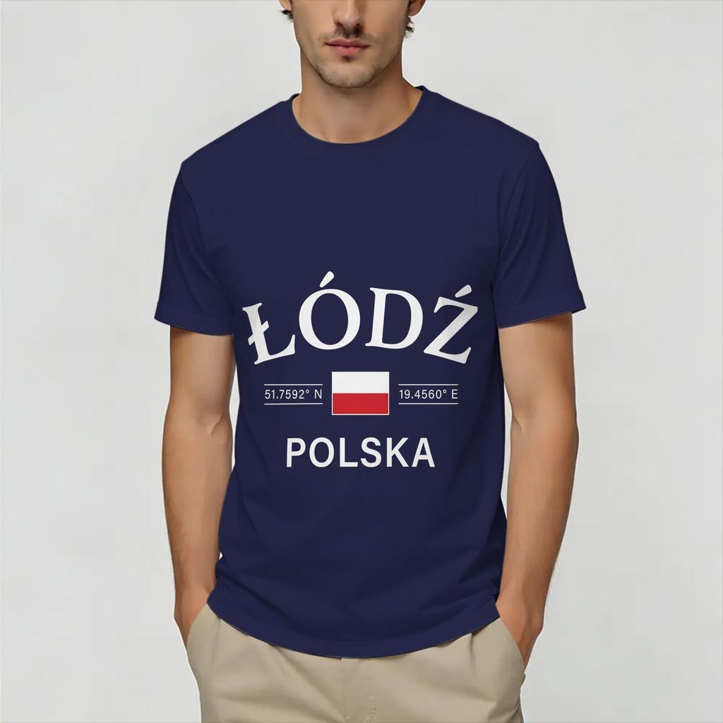 Casual Vintage Poland Polish Flag TShirts for Unisex Round Collar Cotton T Shirt Short Sleeve Tee Shirt 6XL Clothing