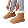 New Fleece and Thickened Snow Boots, Versatile Woolen Shoes, and Warm Cotton Shoes for Women
