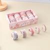 20 Rollen Washi Tape Set mit niedlichen Pflanzen- und Blumenmustern, Dekoratives Masking Tape geeignet für Scrapbooking und Notizbücher