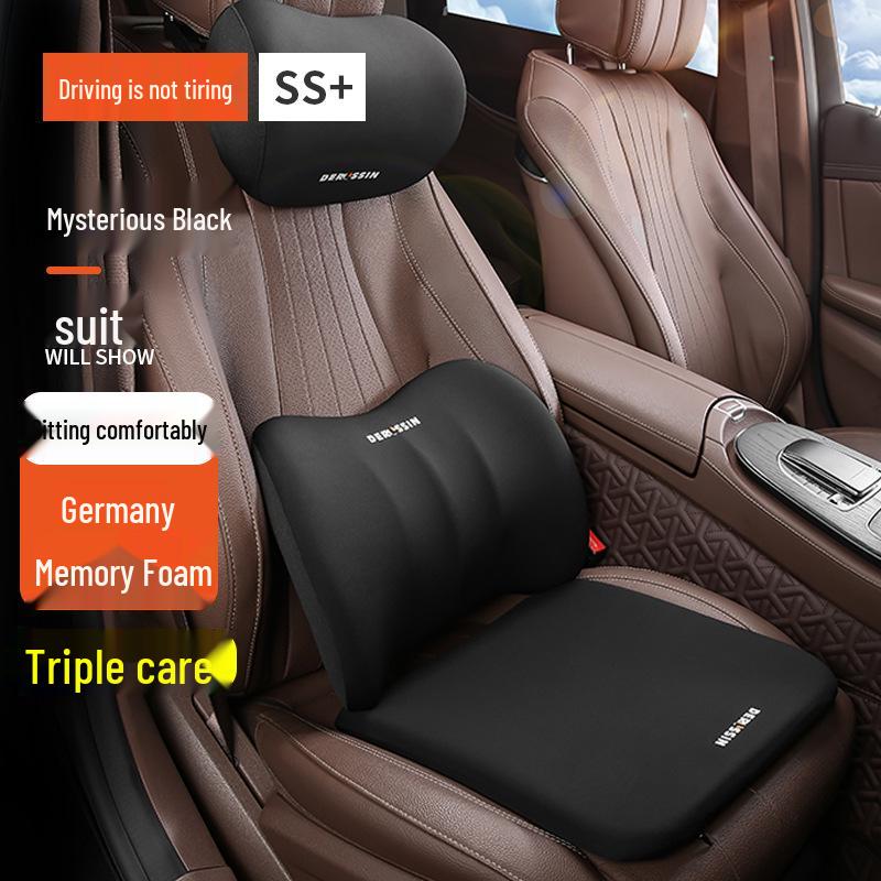 Universal Winter Car Seat Cushion with Lumbar Support - Warm, Simple & Stylish for All Seasons
