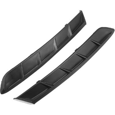 Rear Left Right Bumper Bracket, Driver Passenger Side Bumper Support, for Toyota Camry 2018-2021, Plastic, No.5216506030, Black, 1 Pair Auto