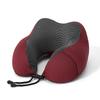 Cationic Cool Feeling U-shaped Pillow, Slow Rebound Memory Foam Neck Support Travel Pillow for Office Nap
