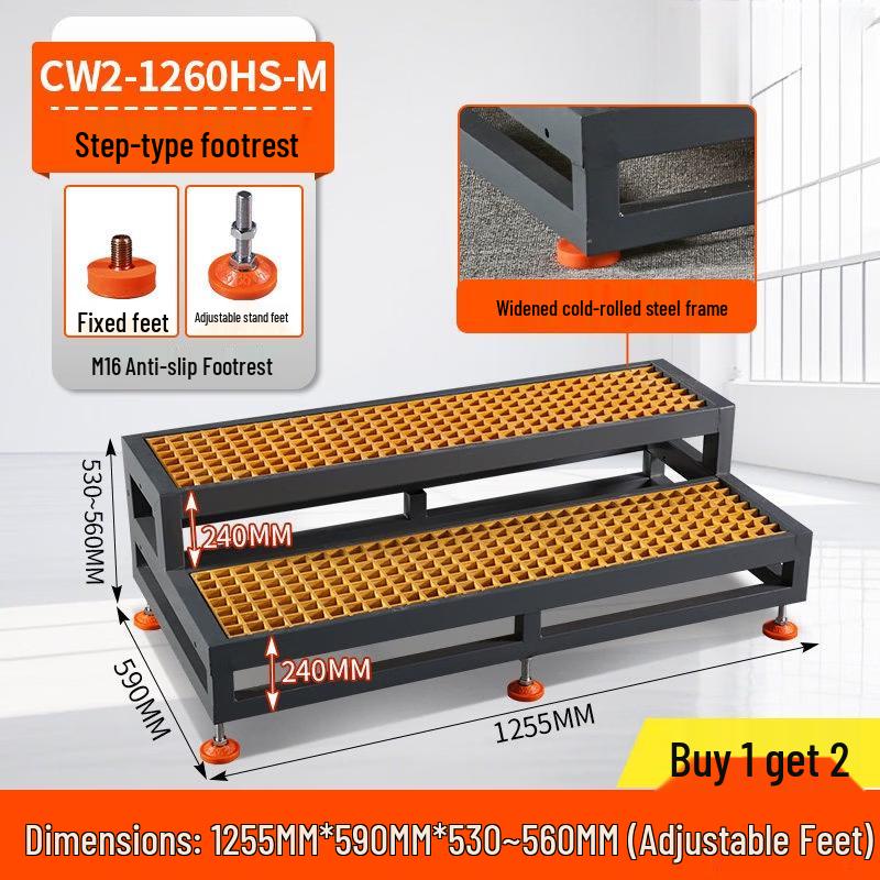Deer Color CNC Machine Leveling Foot Pad, Step Style