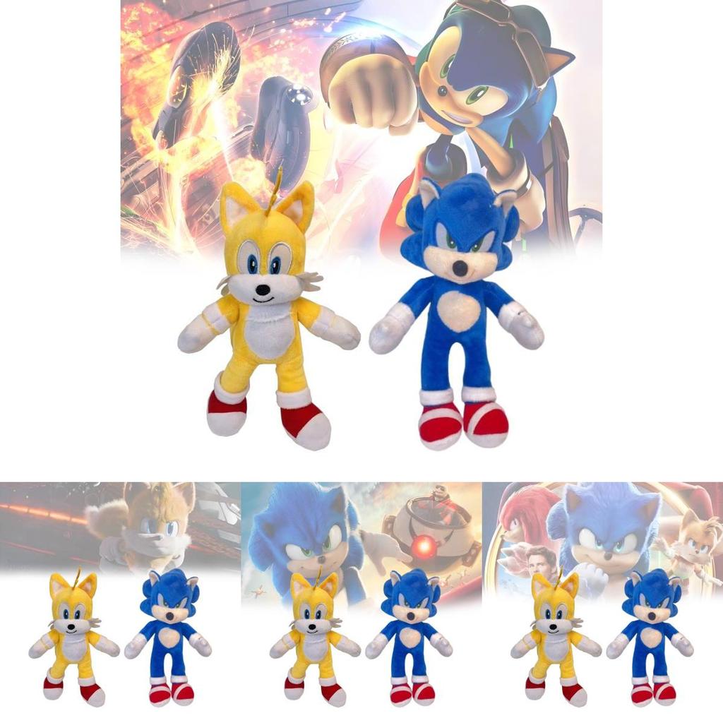 Adorable The Hedgehog Plush Toy Featuring Knuckles In Vibrant Blue Design