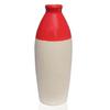 Handcrafted Red Ceramic Bottle-Shaped Flower Vase (9.75 Inches) for Home Décor, Living Room, Gifting, Decorative Small Vase (Flower NOT Included)