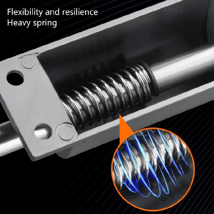 2Pieces Practical Telescopic Spring Door Stoppers With Soft Base for Securly Door Holding On Tile or Wood Floor