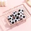 5Pcs Single-Hole Mini Soccer Pencil Sharpener For Kids Creative Trend Football Shape Sharpeners Practical Office School Supplies
