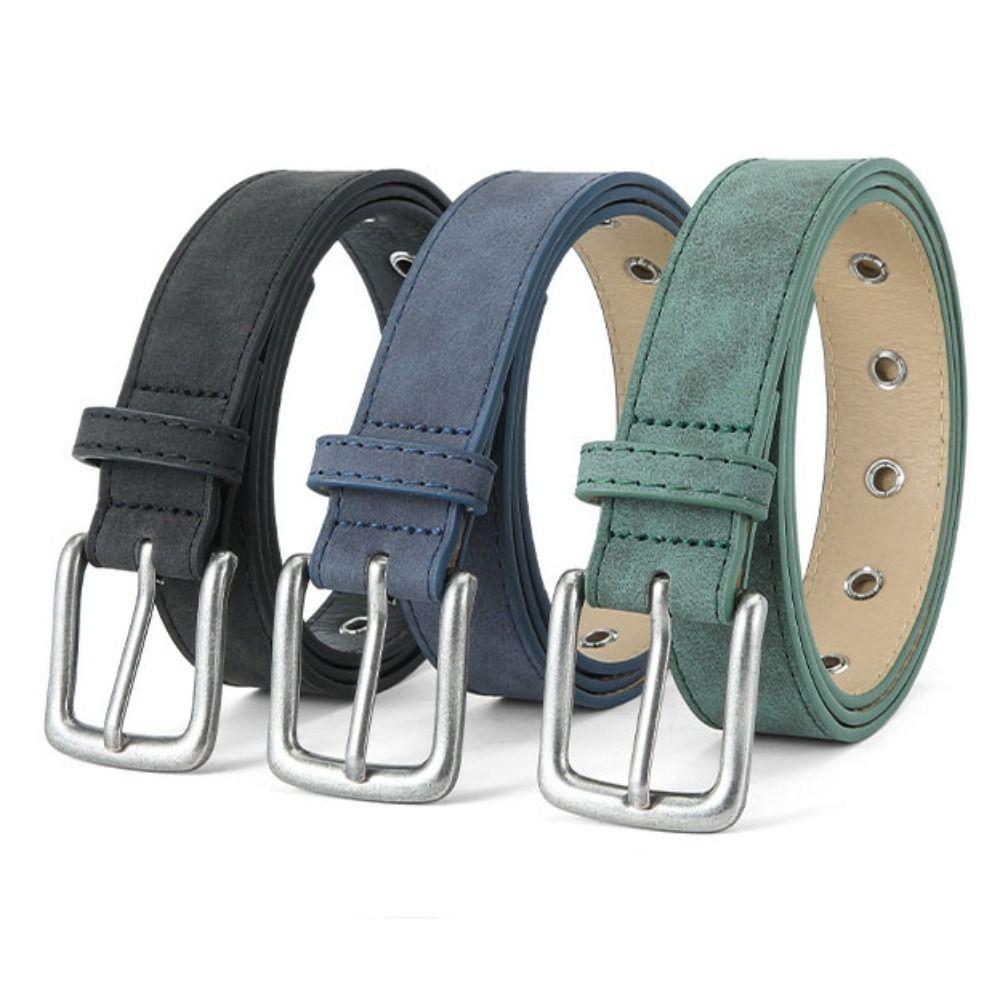 Frosted Waistband wear-resisting Women Waist Retro PU Belt  Women