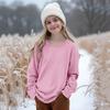 Kinder Jungen Mädchen Langarm T-Shirt Farbe Lässig Komfort Basis Schicht T-Shirt für Schule Tägliche Kleidung