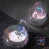Yousheng Aurora Effect Nail Glitter Powder Ice Penetration Kolorowy lustrzany neonowy pył Nail Art Chrome Pigment dla kobiet