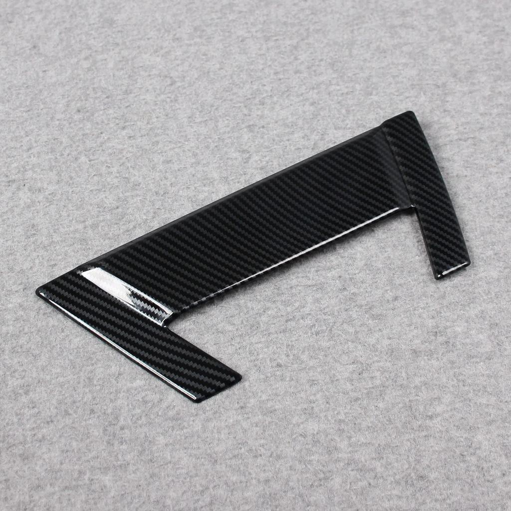 RUIQ Rear Door Outer Handle Full Coverage Designed Exclusively for the New Honda Vezel RV Handle Black Carbon Fiber Exterior Cover, Type, (Door