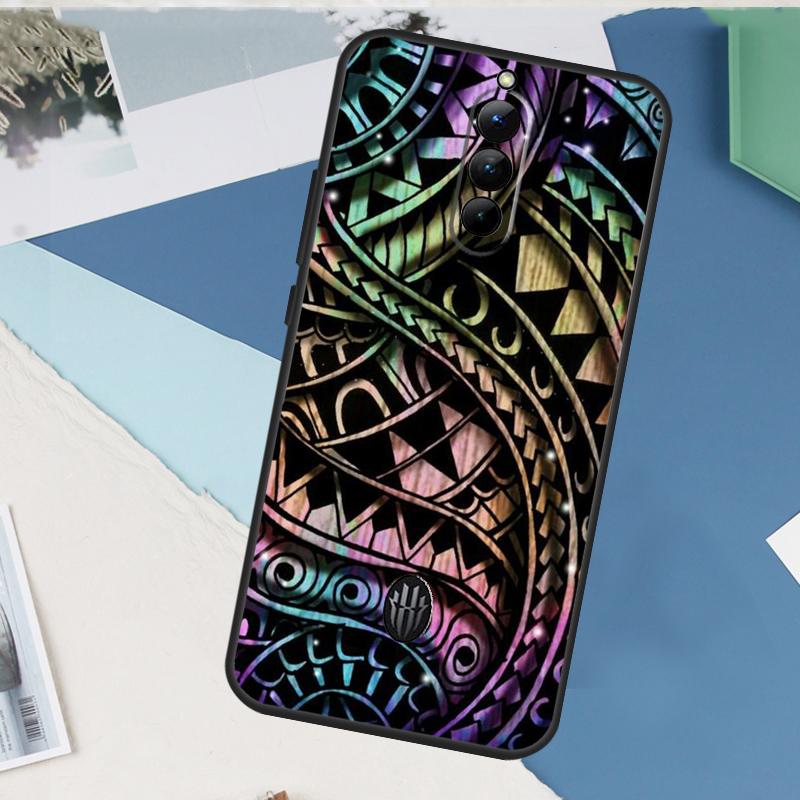 Maori Samoan Polynesian Tribal For Nubia Red Magic 10 Pro Plus 6 7 Pro 6S 7S 5G 6R RedMagic 9 8 8S 9S Pro Plus Phone Case