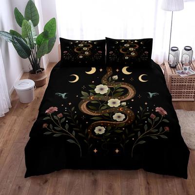 Set Copripiumino Olive Garden N Serpent Mystery Matrimoniale Queen Matrimoniale Matrimoniale Singolo Set Biancheria da Letto