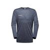Tree Wool First Layer Long Sleeve Asian Fit Tree Wool FL Longsleeve AF Men S Marine Melange Men's 1016-01720