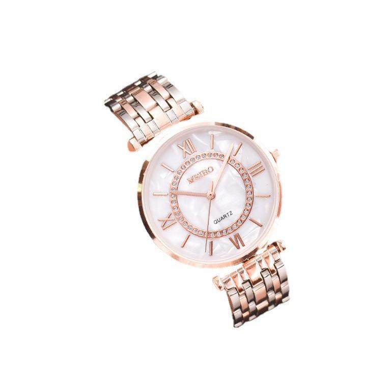 Watches, Couple Flash Diamond Belt Watches, Fashionable Atmospheric Watch Stalls