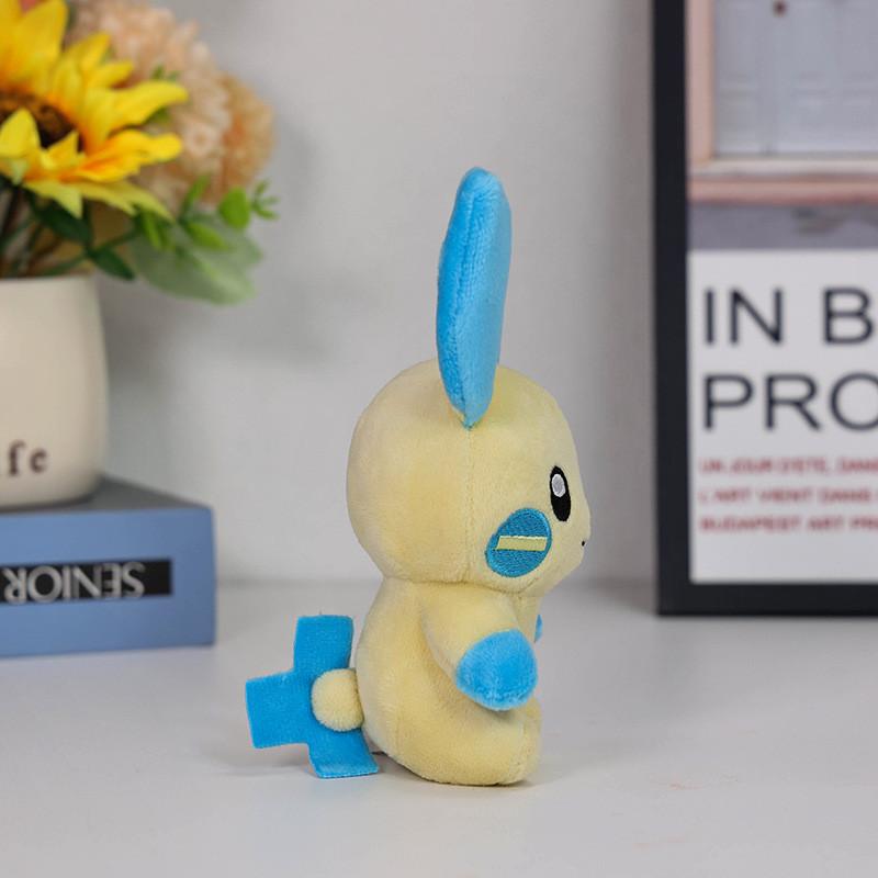Plush Animal 15cm Rechargeable Positive And Negative Electrode Toy For Kids Entertainment