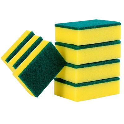 Highly Absorbent Double-sided Sponge Magic Cleaning Pot Rust Sponge Cleaning Brush Kitchen Cleaning Tool