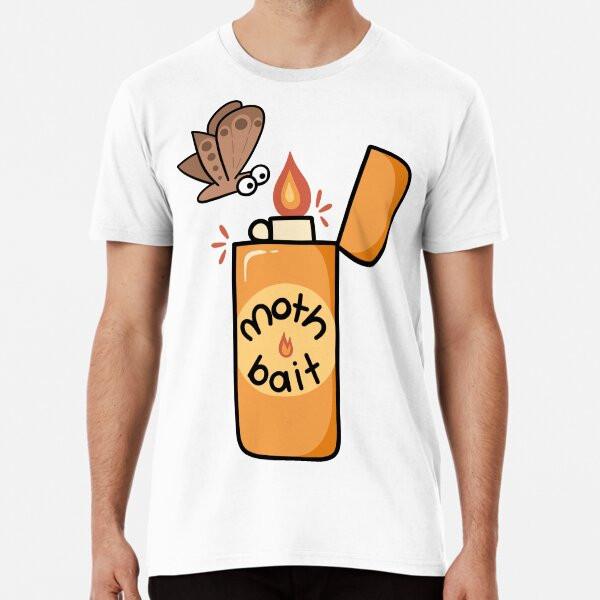 

Футболка Moth Bait Lighter S-5XL Лучшая футболка XL