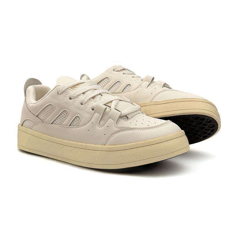 Мужская обувь модная обувь кеды мужские универсальные нишевые кеды мужские 44 бежевый