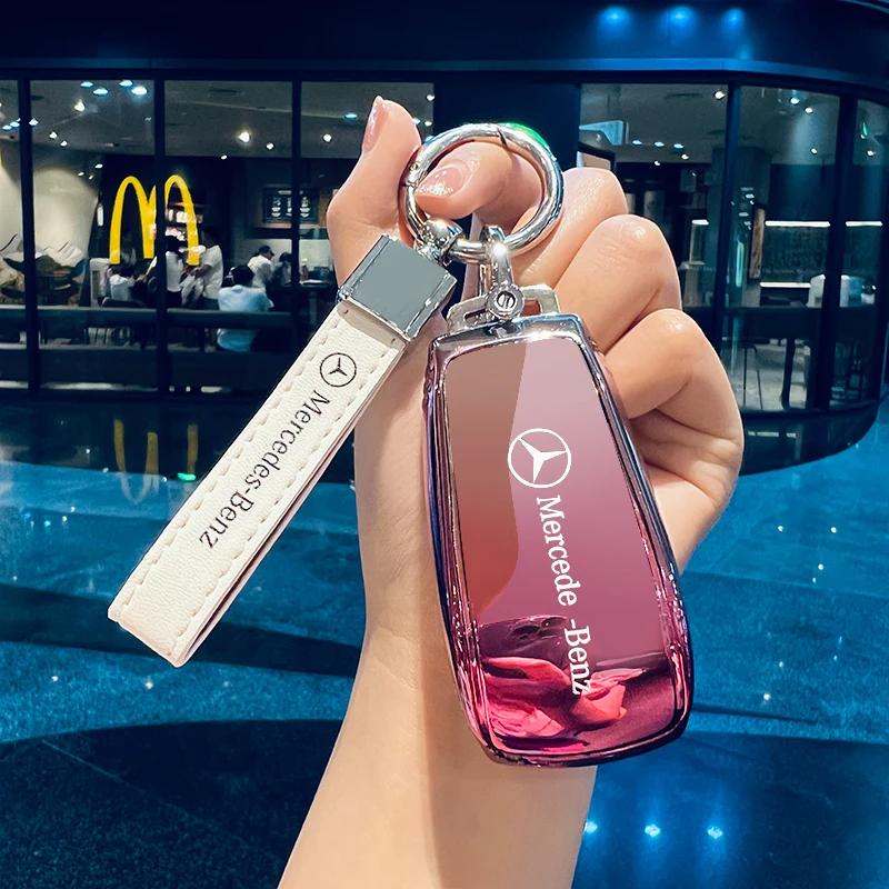 RPO5   TPU Key Fob Cover For Mercedes Benz A B C E S Class W204 W205 W212 W213 W176 GLC MAYBACH Keyless Soft Case