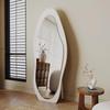 Ethnic Style Irregular Wall-Mounted Full-Length Floor Mirror for Indoor Use