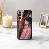S-Serial L-Lain E-Experiments-SEL Phone Case Black Silicone Soft For Samsung S25,S24,S21,S22,S23,S30,Ultra,S20,Plus,Fe,Lite