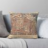 Stepney Green Ward Tower Hamlets Square Pillowcase Polyester Linen Velvet Pattern Zip Decorative Sofa Seater Cushion Cover