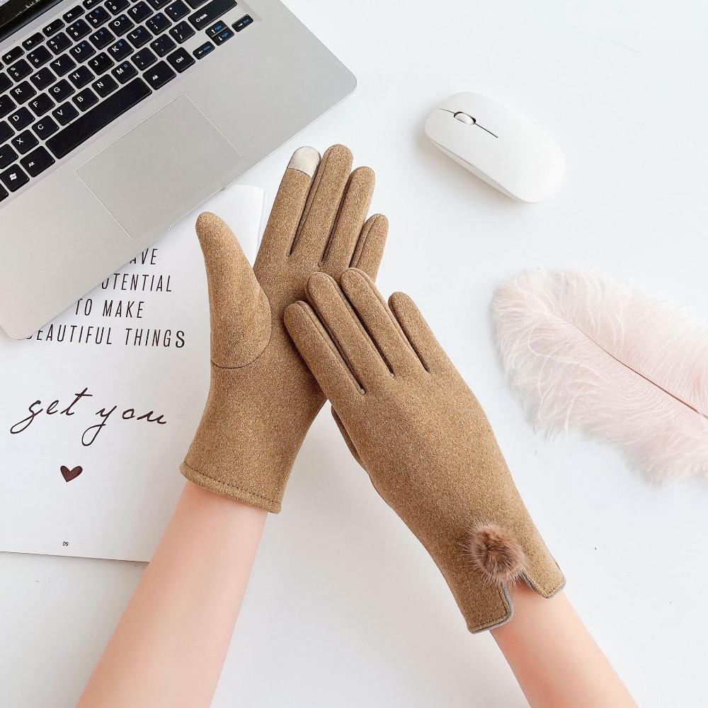 Outdoor Cold Weather Gloves Fashion Thermal Gloves New German Velvet Gloves