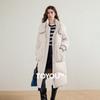Chuyu Women's Long Hooded Winter Down Jacket