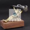 Solid Brass Crayfish Ornament Vintage Animal Pen Holder Desktop Decoration Crafts Collections Lobster Figurines Tea Pets