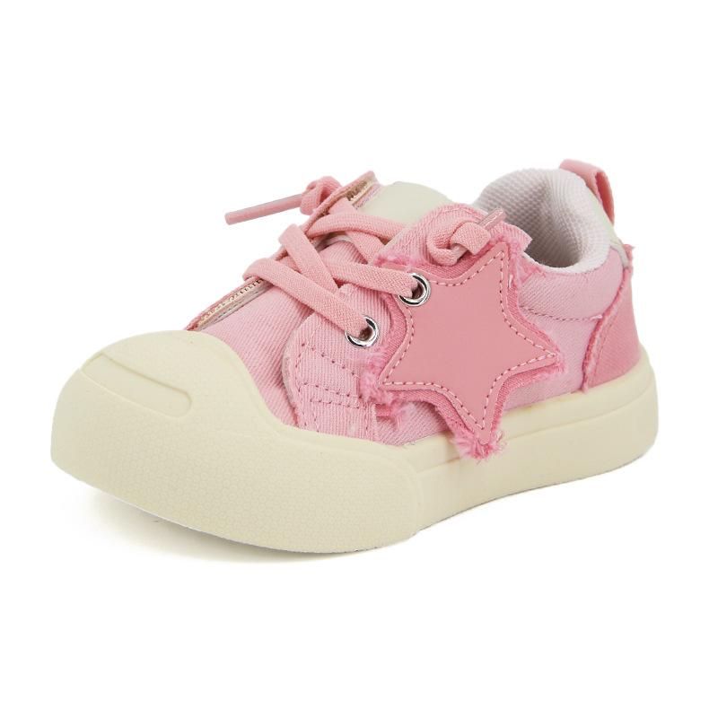 Корейская версия Laughing Classmates Детская парусиновая обувь для мальчиков и девочек — фото 8