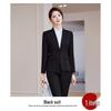 Women's Navy Blue Workwear Shirt and Suit Set for Post Office Bank Employees
