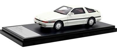 Hi Story Scale Toyota Supra Turbo Limited White Pearl Mica Finished Model 1/43 3.0GT (1987)