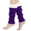 1 Pair Velvet Warm Woolen Sock Cover Knitted Pile Socks Leg Warmers Mao Mao New Year Foot Cover Christmas Socks Cover