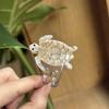 Ocean Series Acetate Turtle Hair Claw Sea Creature Big Shark Clip Fashion Animal Hair Clip  Girl