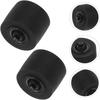 Pack of 12 Rubber Pressure Rollers for Cassettes Recorders 8.5x8mm Easy Installation