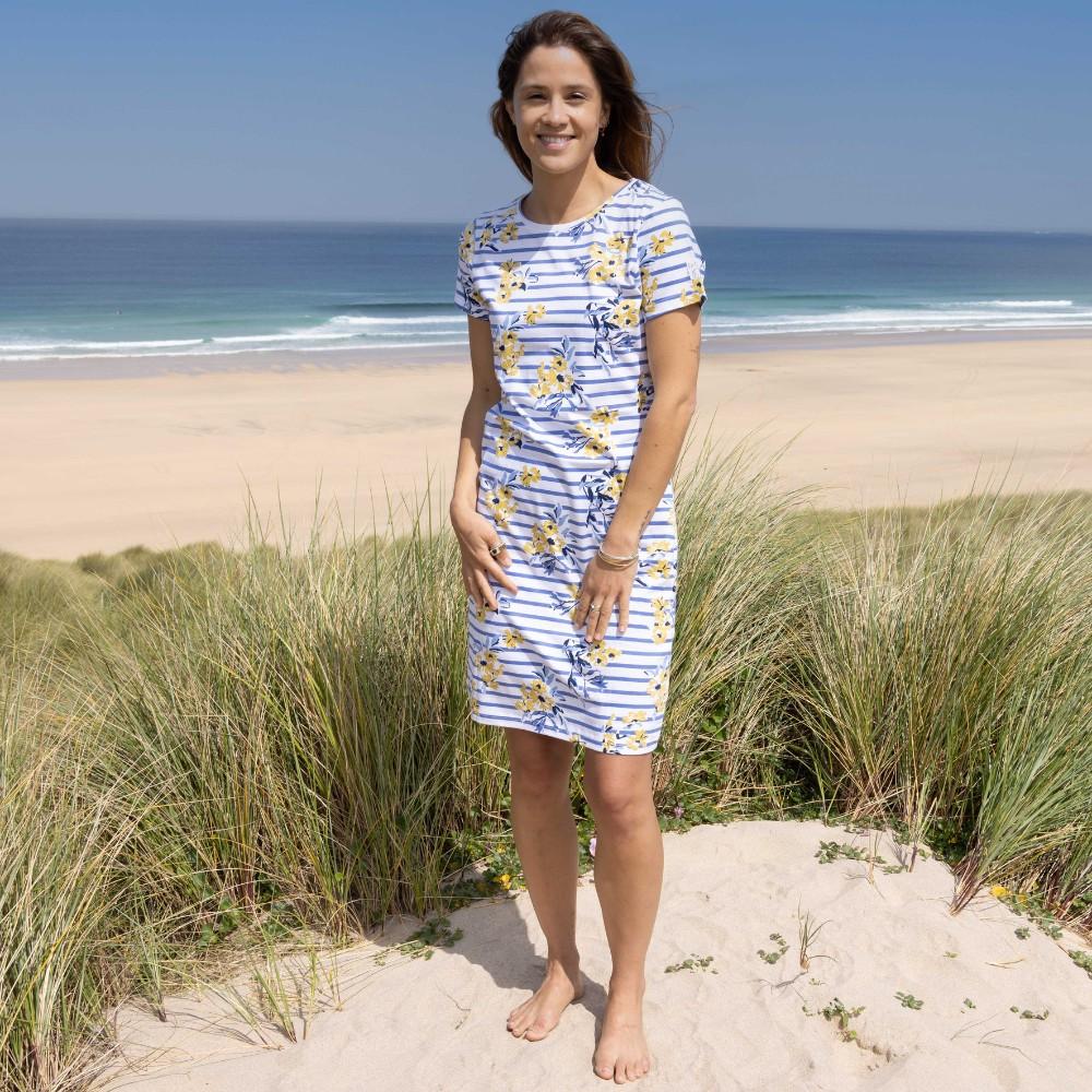 Lazy Jacks Womens/Ladies Meadow T-Shirt Dress