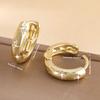 New 925 Silver Shining Zircon Earrings Women's Circle Spiral Star Shaped Earrings Elegant Jewelry Birthday Party Gifts