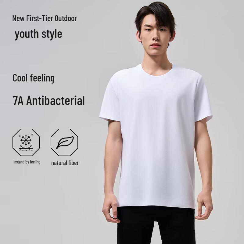 Jiwote Men s Summer Round Neck T-Shirt S