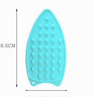 Mini Silicone Heat Resistant Iron Rest Pad Household Non-Slip High Temperature Insulation Mat Easy Storage Compact Design