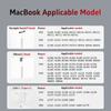 Adattatore di alimentazione da 45 W, 60 W e 85 W compatibile con caricabatterie MacBook per MacBook Air/Pro Magsafe 1/2 adattatore di alimentazione magnetico caricabatterie A1286