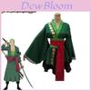 One Piece Roronoa Zoro Cosplay Costume In Bright Colors For Ladies At Halloween