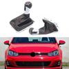 Shift Knob Gaiter Boot Car Gear Shift Knob Stick 6 Speed For VW Golf7 A7 MK7 GTI