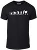 Superhero Evolution T-Shirt Mens Womens Tees Top – Funny Comic Book Hero Timeline Joke Tee