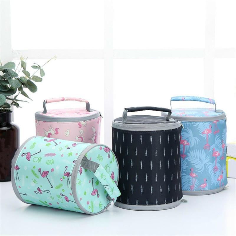 Lagerung Staub Aluminium Doppelseitige Folie Faltbare Wasserdichte Frischhalten Eis Pack Trommel Picknick Insul